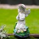 thumbnail image 1 of Estatua Jardín en Miniatura WDOplteas Arte Elefante Solar, 1 of 2