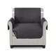 thumbnail image 1 of Cubre Sillones de Microfibra Mubson Gris Antideslizante Impermeable para 1 Asiento, 1 of 1