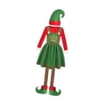 thumbnail image 4 of Cubrezapatos para disfraces navideños, accesorios para fotos, disfraces de elfo para juegos de rol Para mujer XL, 4 of 9