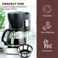 thumbnail image 4 of wqlpp-Reusable Coffee Filter Basket for Most Coffe Makers, Such As Mr. Coffee Coffe Maker, Black & Decker Coffe Maker, Regal Coffee Maker & Procter Silex Coffee Maker, 4 of 4