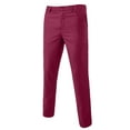 thumbnail image 3 of Costume pour Homme Ajusté 3 Pcs R Affaires Mariage Fête Veste Gilet et Pantalon, 3 of 5