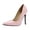 Pink, variant on High Heels Pumps for Women Sexy Pointed Toe Stilettos for Wedding Party Formal Dressy Patent Leather Office Heels Black Size 7