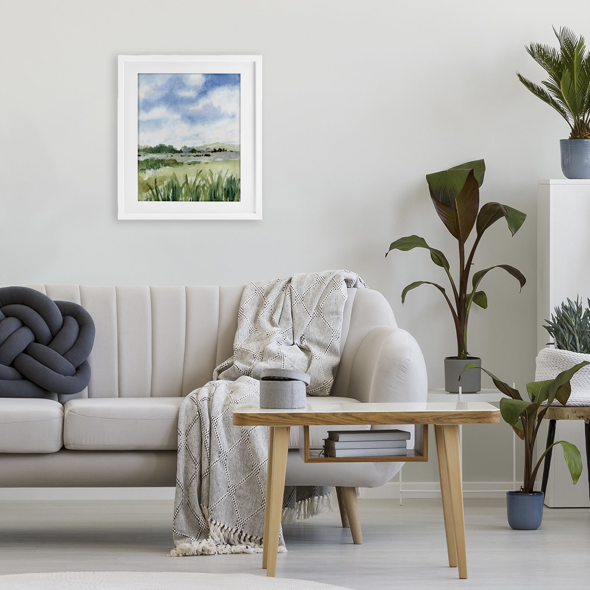 Stupell Industries Fresh Spring Morning White Framed Print Under Glass, design by Lanie Loreth