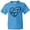 Pacific Blue, variant on Inktastic I Love My Mom and Dad in Black Chalk Heart Youth T-Shirt