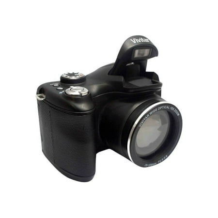 - Vivitar Black ViviCam VS1527-BLACK Digital Camera with 16.1 Megapixels and 5x Optical Zoom
