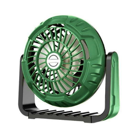 Binwennn Outdoor Camping Fan Light Tent Can Be Hung With Small Fan Large Capacity Infinitely Adjustable Speed Charging Fan Lighting Retro Fan Small Metal Fan 12 Twin Window Fan Reversible Airflow with