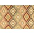 thumbnail image 1 of Ahgly Company Indoor Rectangle Southwestern Brown Country Area Rugs, 2' x 3', 1 of 4