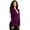 Dark Plum, variant on Women's Snap Button Cardigan Long Sleeve Knit Ribbed Sweater NEWJ181 Dark Plum 1X