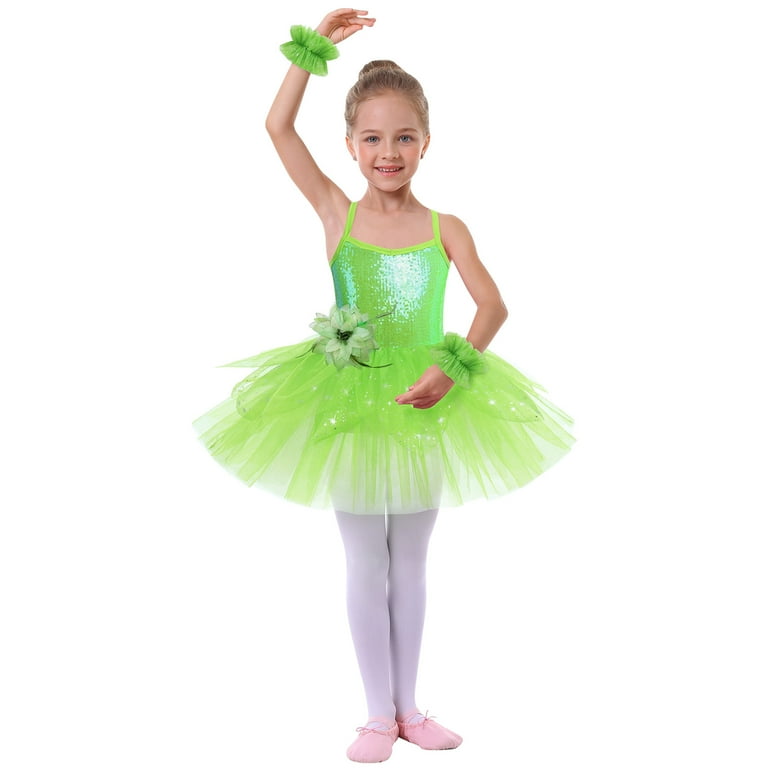 IBTOM CASTLE Girls Sequin Ballet Dance Dress Tutu Skirt Leotard Ballerina Fairy Princess Fancy Dress up Dancewear 5-6 Years Green - Walmart.com IBTOM CASTLE Girls Sequin Ballet Dance Dress Tutu Skirt Leotard Ballerina Fairy Princess Fancy Dress up Dancewear 5-6 Years Green - Walmart.com