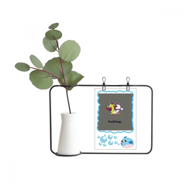 Culture Danse de Rue Verrouillage Amour Vase Suspendu en Verre Transparent Décoration Bouteille