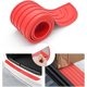 thumbnail image 1 of Protector de parachoques trasero para coche, protector universal de goma negra resistente a los arañazos, antideslizante para puerta de maletero para la mayoría de los coches (rojo/104x9CM), 1 of 5