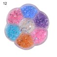 thumbnail image 1 of UDIYO 1 Box Nail Decals Cute 3D Effect Resin Nails Aurora Rhinestone Tools DIY Supplies, 1 of 7
