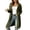 Army Green, variant on Women's Cable Knit Hooded Cardigan Open Front Long Sweater with Pockets