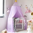 thumbnail image 5 of Princess Bed Canopy for Girls Room Decor Round Lace Mosquito Net with 2.7m Star Decor Play Tent Reading Nook Canopies Yarn Girl Dome Netting Castle, 5 of 5