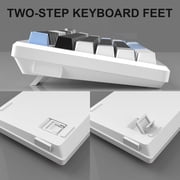 MageGee 75% Mechanical Gaming Keyboard, Red Switches, EVA Foam, Knob Control, STAR75 Portable NKRO