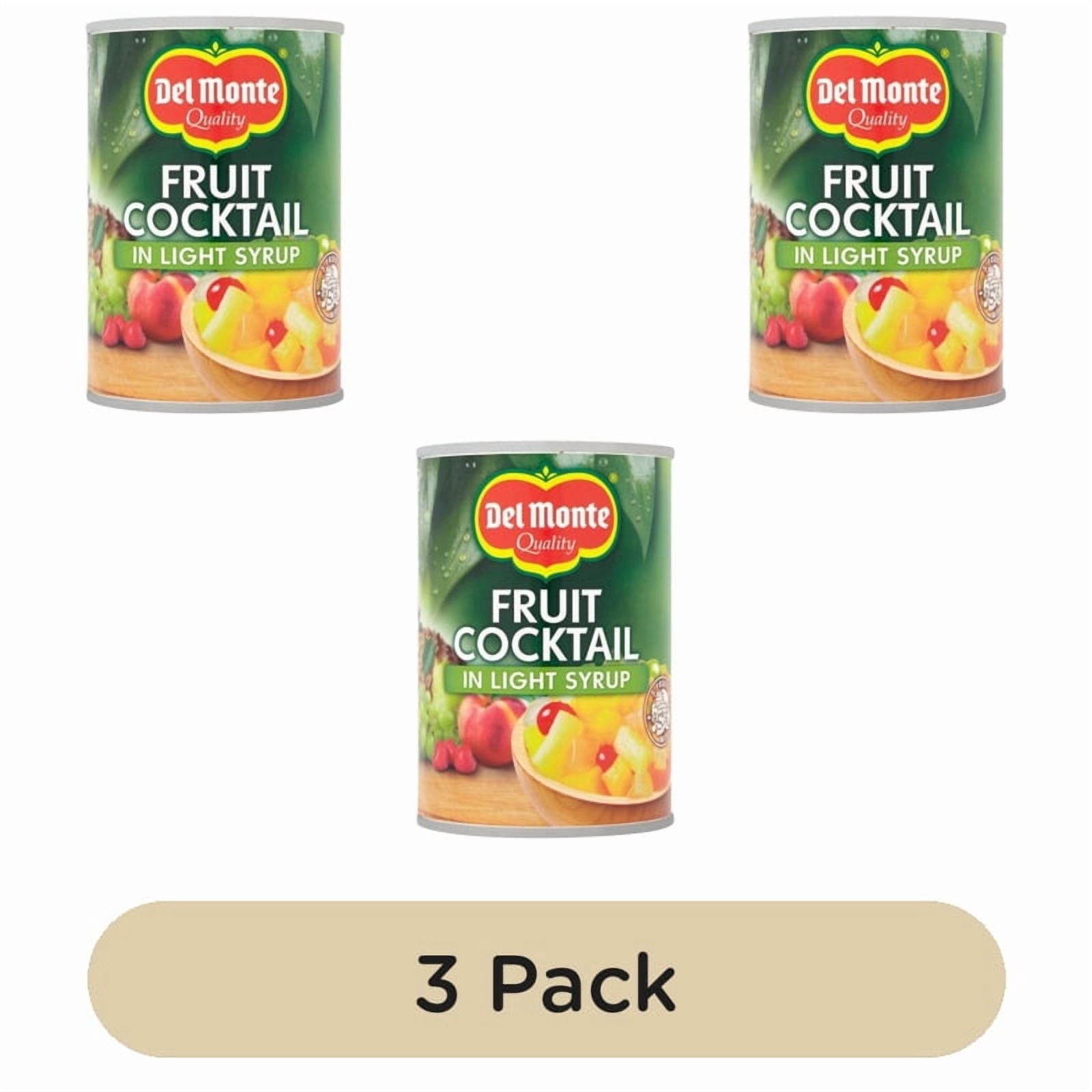 Del Monte Fruit Cocktail In Syrup 420g, British Import (Pack of 3)