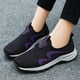 thumbnail image 5 of Zapatos casuales de mujer Malla transpirable Slip-On Light para verano (Negro 41) Likrtyny Tenis De Mujer Tenis De Hombre, 5 of 5