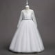 thumbnail image 1 of Vestido de novia de encaje con diamantes y minifalda para niña, vestido de princesa, vestido de actuación, 1 of 6