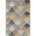 thumbnail image 3 of Unique Loom Outdoor Modern Collection Area Rug - Strata (5' 1" x 8' Rectangle Gray/Ivory), 3 of 9