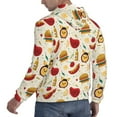 thumbnail image 3 of Hoodies for Men - Cute Food Beef Onions Mushrooms Long Sleeve Comfrt Men'S Fashion Hoodies & Sweatshirts, Sweatshirts for Men Hoodies Pullover Clothing Clothes with Pouch, 3 of 7