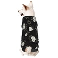 thumbnail image 1 of Fotbe Rose Flowers Sudadera con Estampado para Perros Pequeños – Suéter con Capucha para Mascotas, Tela Suave de Forro Polar con Bolsillo-Medium, 1 of 7