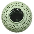 thumbnail image 5 of Red Lantern 25" Carved Temple Jar - Celadon, 5 of 8