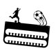thumbnail image 4 of Perchero para medallas Soporte para medallas deportivas Premio deportivo Medalla de fútbol Estilo C, 4 of 9