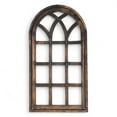 thumbnail image 5 of 44 Inch Wall Wood Window Arch -Large Cathedral Window Frame-Sunset Grove Cathedral, 5 of 11