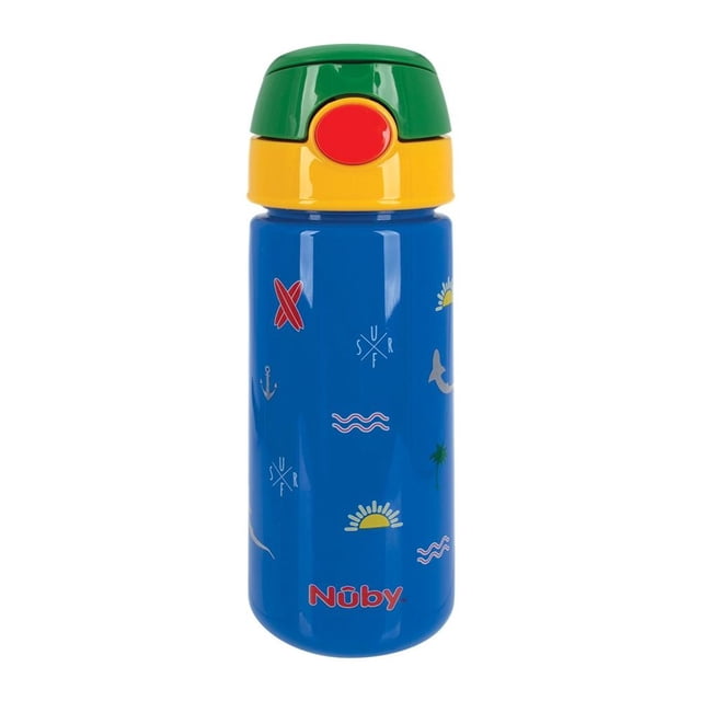Vaso Entrenador Nûby Thirsty Kids Azul 18oz