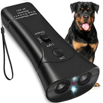Buy Ultrasonic Anti Dog Barking Pet Trainer LED Light Gentle Anti Barking Chaser Style 3 In 1 Bark Control Tool Pet Training Device Handheld Trainer - Foto 7
