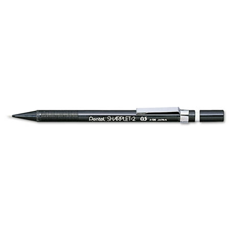 Pentel Sharplet-2 Mechanical Pencil, 0.5 mm, Black Barrel