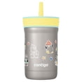 thumbnail image 1 of Termo Botella 12oz Para Niños Con Popote Acero Inox Leighton gris Estándar, 1 of 5