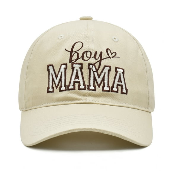 CYYFXKA Boy Mama Hat for Women, Christmas Mothers Day Birthday Gifts for Mom From Daughter Son, Adjustable Embroidered Mom Baseball Cap