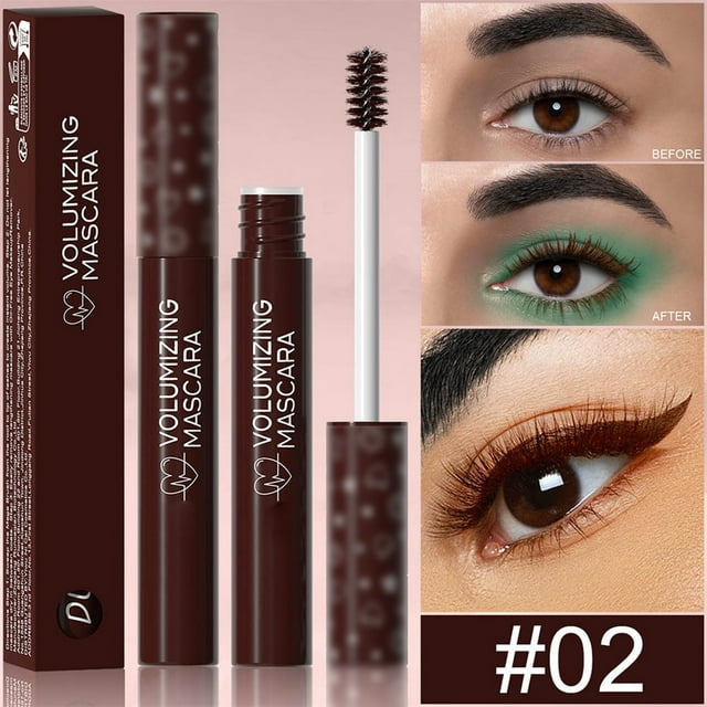 WIFKLSIIPG Tête de Brosse Mini Colorée Volume Longue Boucle Longue Durée Maquillage de Scène Festif 8 Couleurs Colorées