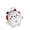 White, variant on Soft Keychain with Cute Pendant – Durable Fabric Charm with Metal Carabiner Clip for Backpack Purse Luggage Daily Use and Travel