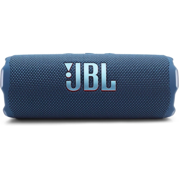 Open Box JBL Flip 7 - Portable waterproof and drop-proof speaker, Bold JBL Pro Sound with AI Sound Boost, 16Hrs of Playtime, and PushLock system with interchangeable accessories (Blue)