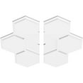thumbnail image 2 of 22"OD x 1"ID x 7 1/2"C x 1"P Daisy Architectural Grade PVC Contemporary Ceiling Medallion, Two Piece, 2 of 11