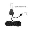 thumbnail image 5 of Heavy Rope Hanger Adjusted Internal Gear Ratchet Pulleys Rope Plant Growth Tent Rope with Hook, 5 of 13