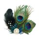 thumbnail image 2 of Pinza para el pelo de plumas para mujer, de los años 20, de , pasador para el pelo de los años 20, horquilla para carnaval,, 2 of 9