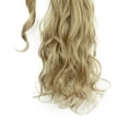 thumbnail image 6 of Drawstring Ponytail Hair Extension 20" 22" Curly Wavy Straight Hairpiece One Piece Ponytail Extension Long Pony Tails for Women(Natural Black/Dark Brown), 6 of 8