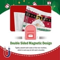 thumbnail image 4 of Cubierta de buzón de Jack Skellington de Navidad magnética de tamaño estándar de 21" x 18", envoltura decorativa para buzón de Navidad Holly Jolly, decoración divertida para jardín, patio y exteriores, 4 of 8