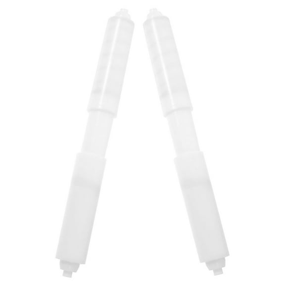 LEXSOMEO 2Pcs Toilet Paper Roll Rods Replacement Toilet Paper Rods Toilet Paper Roller Rods Plastic Roller Rods