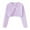 Purple, variant on CPNG Toddler Girls Cardigan Shrug Sweater Bolero Shrug Baby Kids Hollow Out Long Sleeve Cropped Dress Up Button Cover Up Cropped Tops Closure Jacket Tops