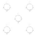 thumbnail image 3 of Minnieouse tobillera para niñas cadena de pie de estilo simple exquisito decoración de pie encantadora joyería creativa ornamento cadenas de pies para Type2 NO2 Minnieouse CBP200245, 3 of 4