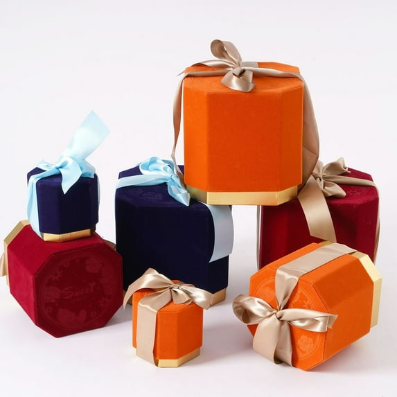 Dengjunhu Gift Box with Lid for Christmas, Valentine's Day, Birthdays, Father's Day, Bridal Showers, Weddings, Baby Showers and Graduations