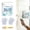 Cream, variant on Bathroom Tile & Tub Refinishing Paint Kit 10.6oz Water-Based Light Yellow Coating, Durable Warm Vintage Tone for Small Powder Rooms, Low-Odor DIY with Brush & Gloves, Light Yellow, By Harlik