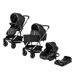 thumbnail image 1 of Carriola de Viaje para Bebe Plegable Ligera con Portabebe-Negro, 1 of 9