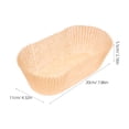 thumbnail image 2 of AURARMLET Golden Disposable Greaseproof Paper Hot Dog Holders Snack Trays for Parties 50 Pieces, 2 of 8