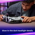 thumbnail image 6 of LEGO Technic Lamborghini Revuelto Super Sports Car Toy - Building Set for Girls & Boys - Lamborghini Model Kit for Kids, Ages 10+ - Makes a Cool Gift for Kids & Car Enthusiasts - 42214, 6 of 8
