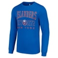 thumbnail image 2 of Men's Starter Royal New York Islanders Retro Graphic Long Sleeve Crew T-Shirt, 2 of 3